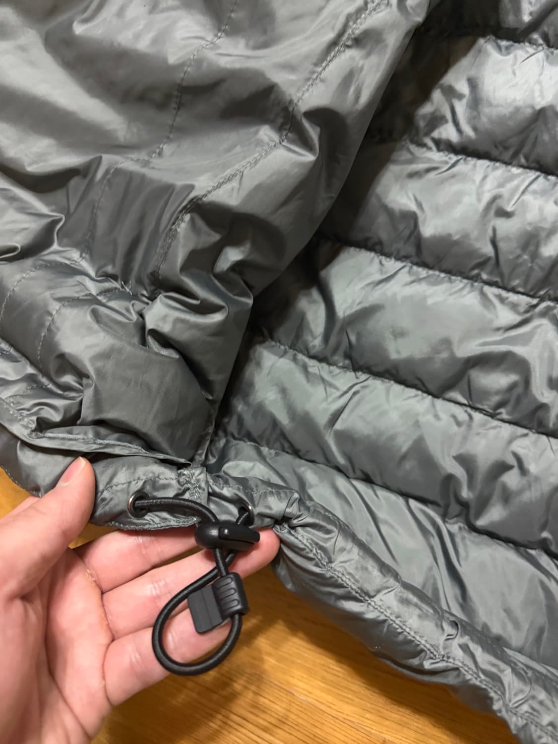 디젤 파이핑 경량패딩 고프고어룩 상품이미지5