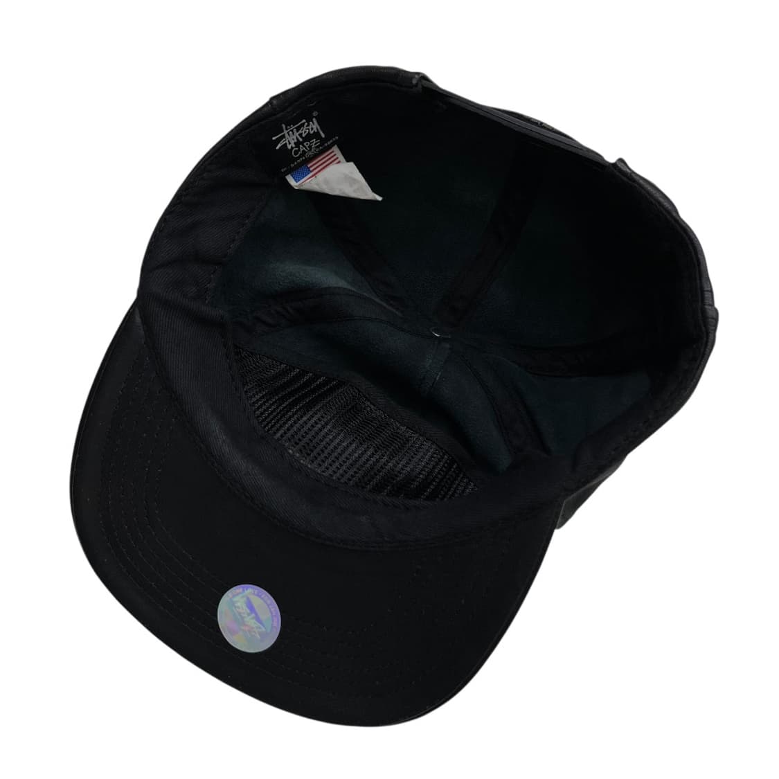 스투시 레더 블랙 스냅백 상품이미지8