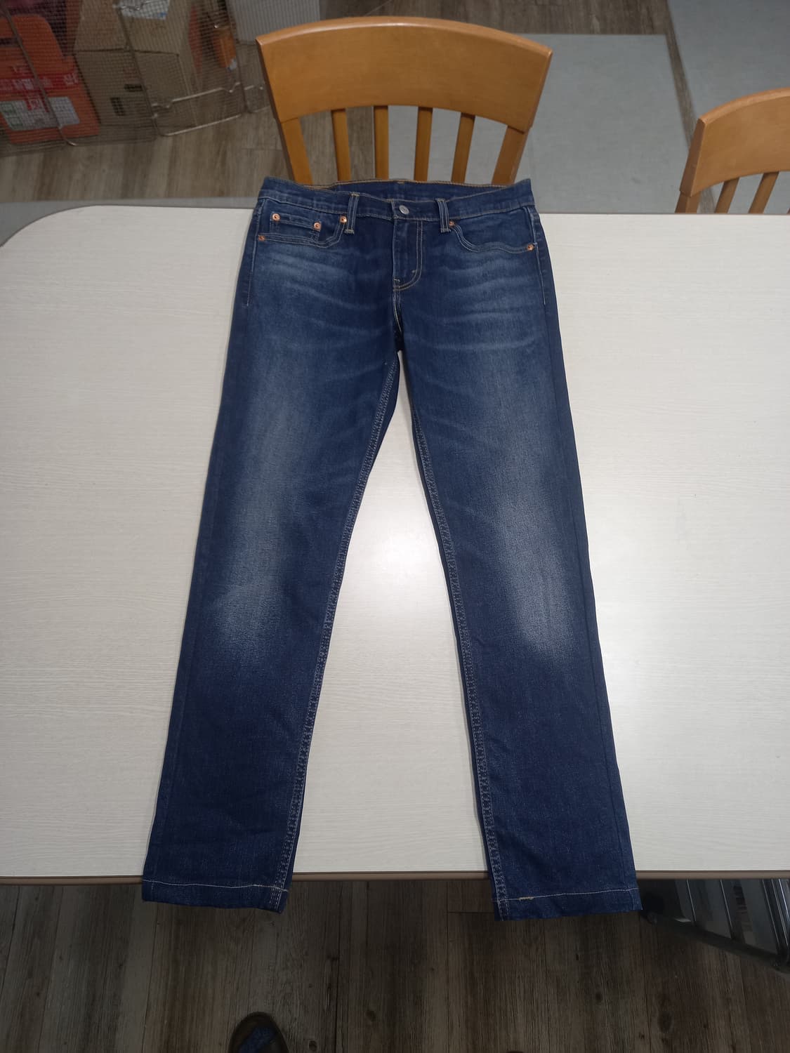 30 리바이스511 워싱 스판 슬림일자진 30-166 상품이미지1