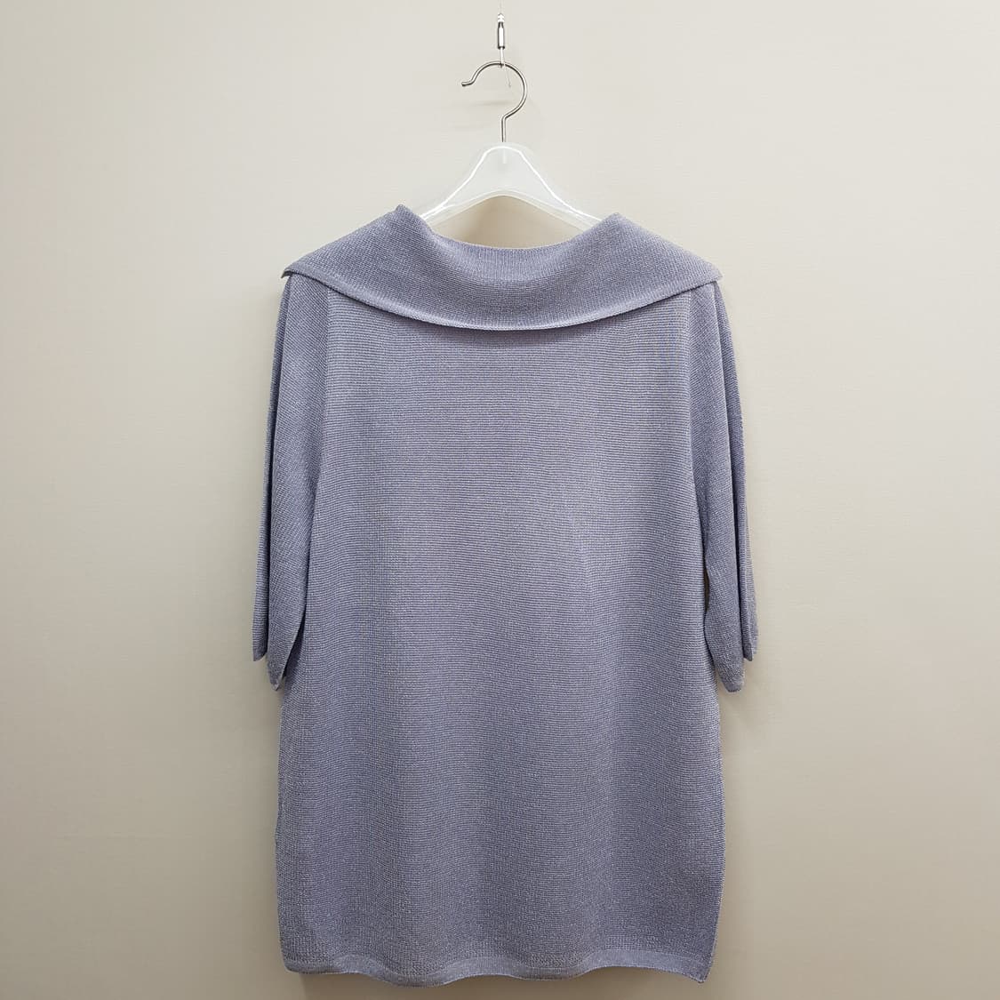 한섬 래트바이티 2021 오픈 카라 니트 90사이즈 상품이미지4