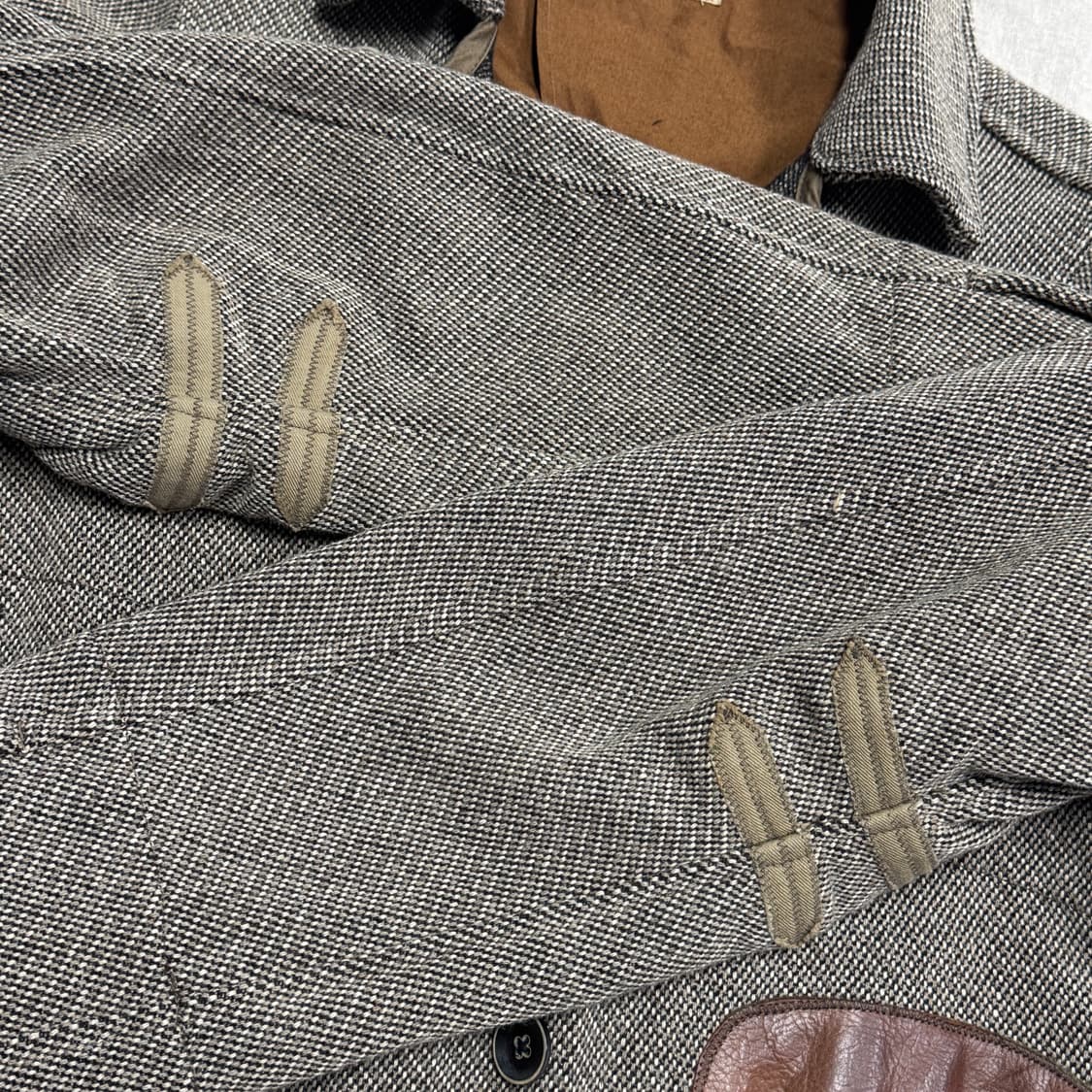 캐피탈 og 밀리터리 울 더블 자켓 2(100) 상품이미지3