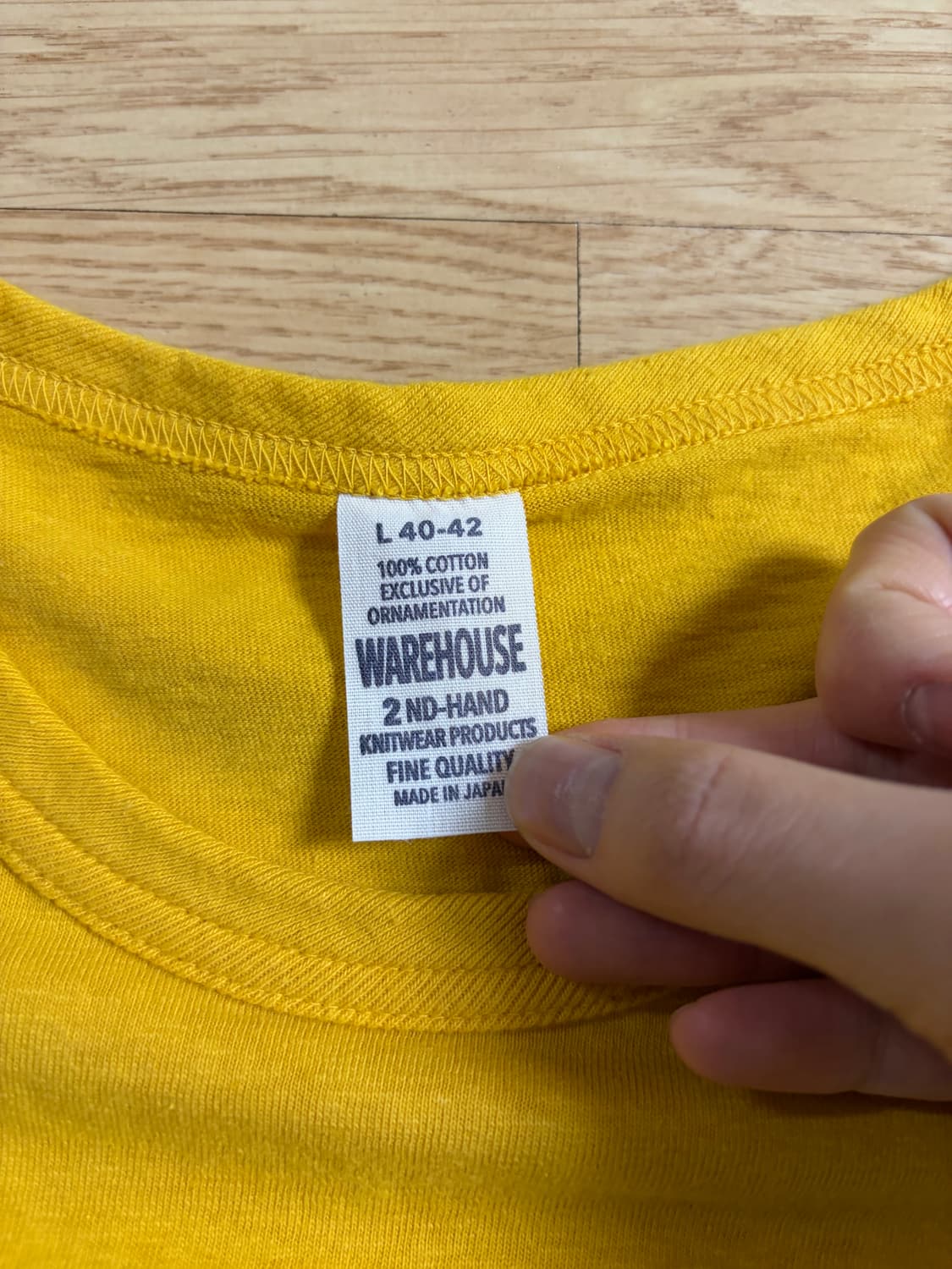 [L] 웨어하우스 lot 4064 티셔츠 상품이미지3