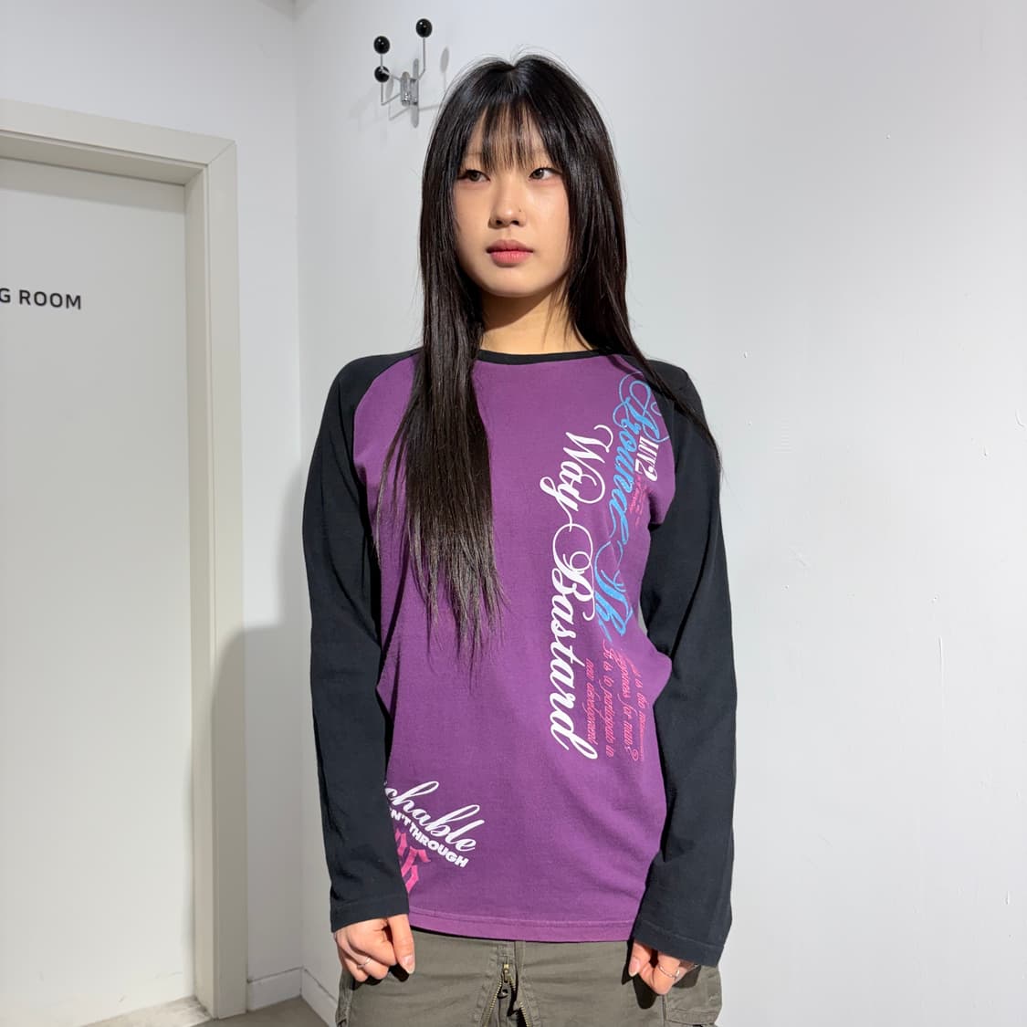 Y2k 프린팅 긴팔티셔츠 상품이미지1
