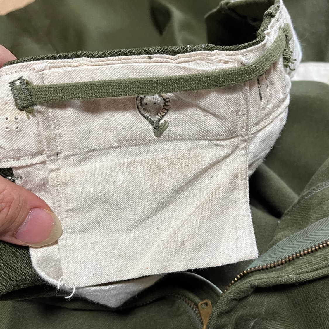 1951s U.S. Army 울 개버딘 트라우저 상품이미지9
