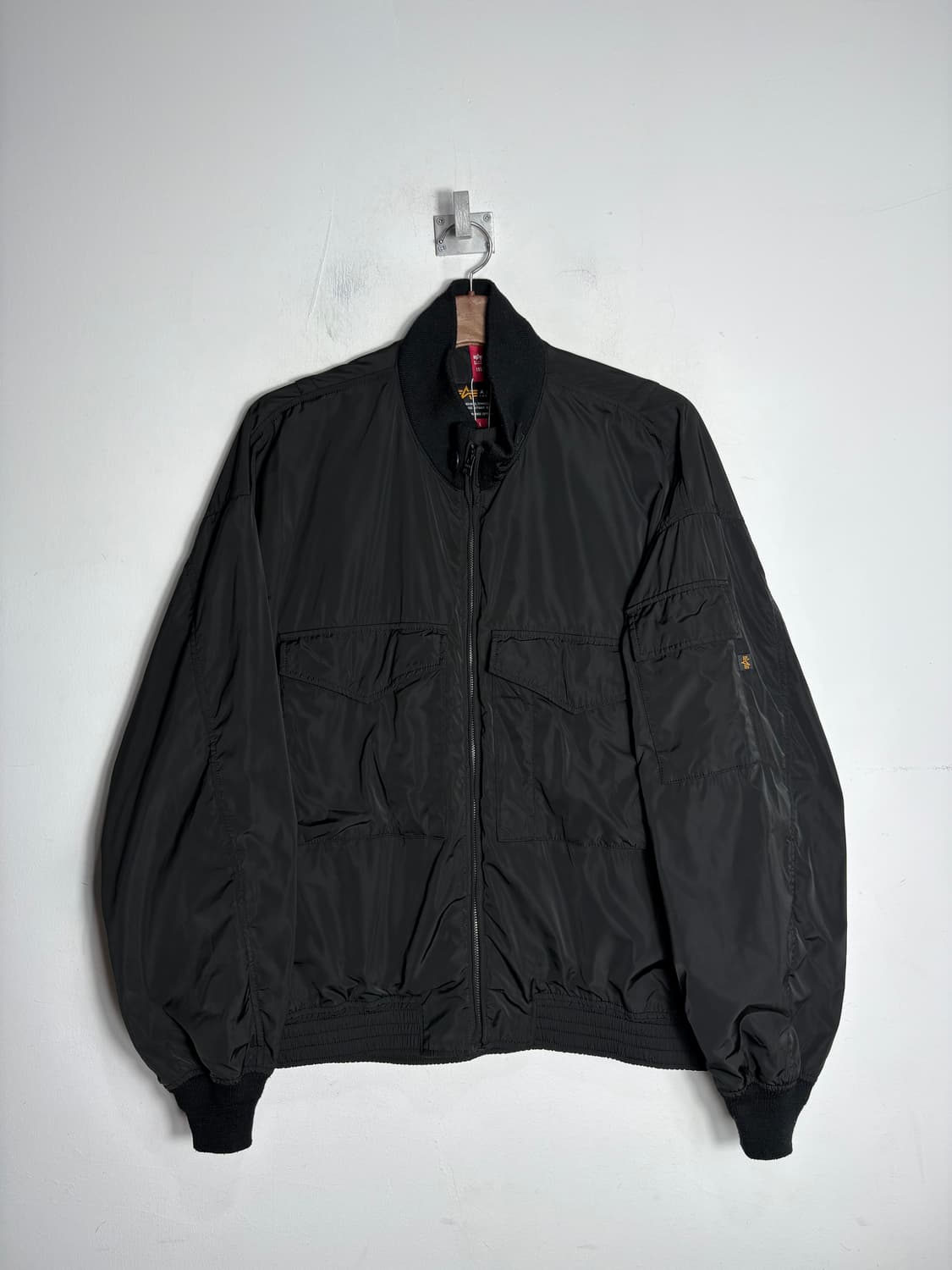 알파 인더스트리 플라이트 자켓 블랙 상품이미지1