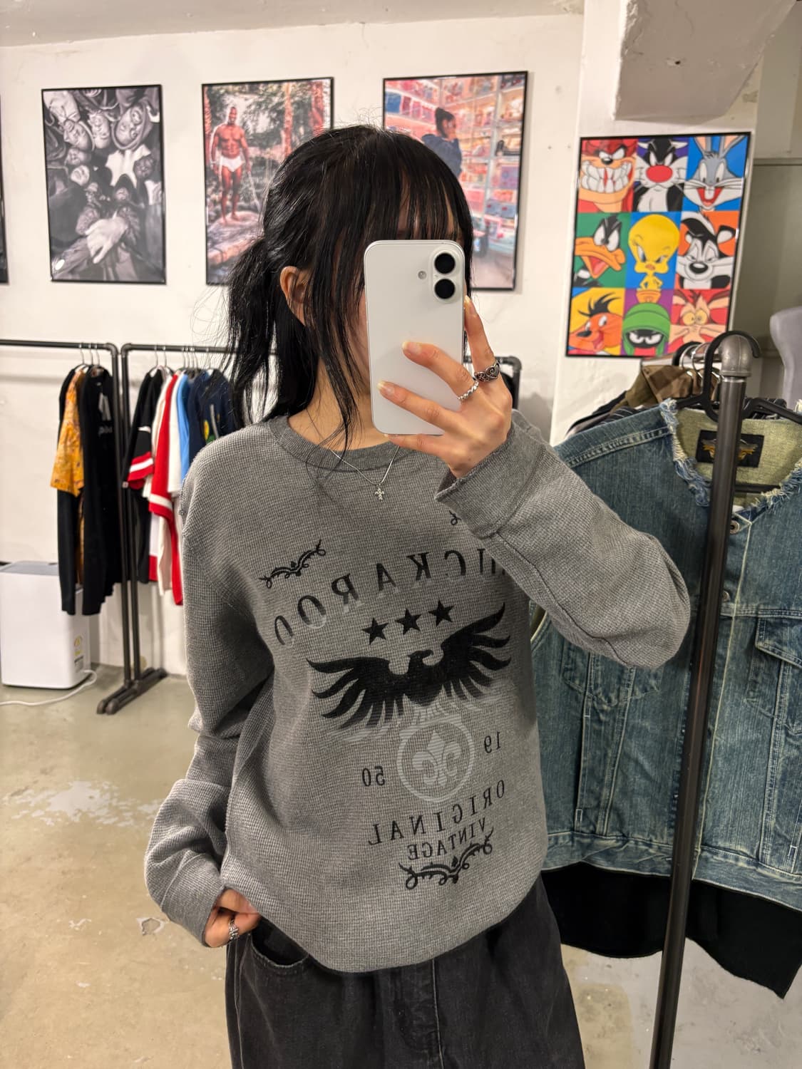 버카루 y2k 롱슬리브 상품이미지1