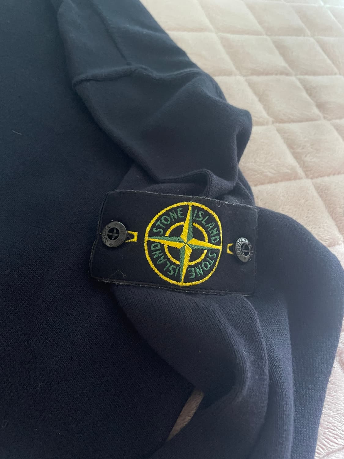 스톤아일랜드 니트 맨투맨 네이비 S 상품이미지5