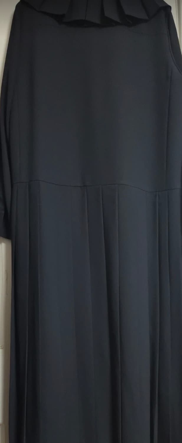 럭키슈에뜨 플리츠 더블 버튼 롱원피스 새상품 상품이미지3