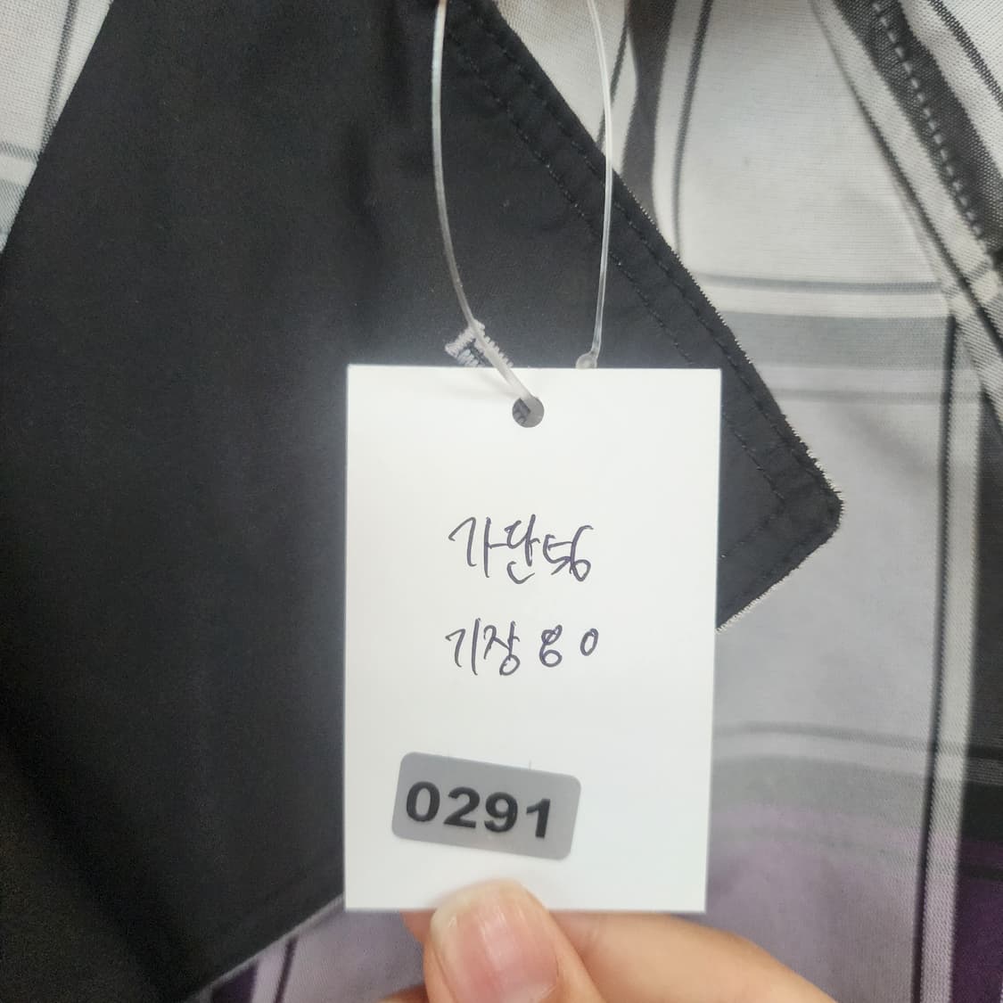 닥스 체크 트렌치 코트 상품이미지9