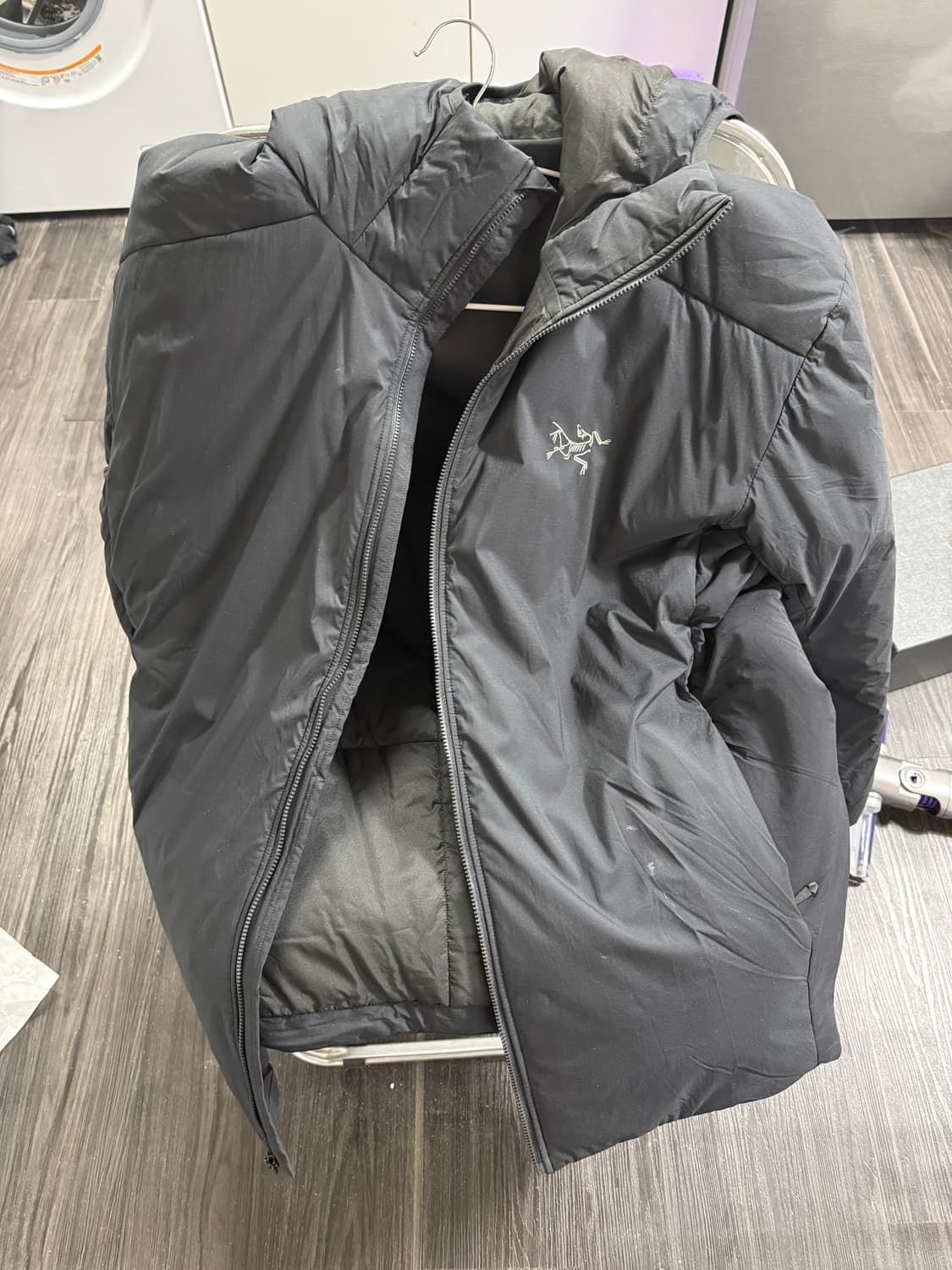 아크테릭스 아톰 sv 후디 블랙 상품이미지1