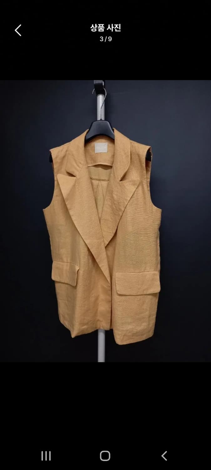 새 더블 스텐다드 마 박시핏 베스트 F 상품이미지3