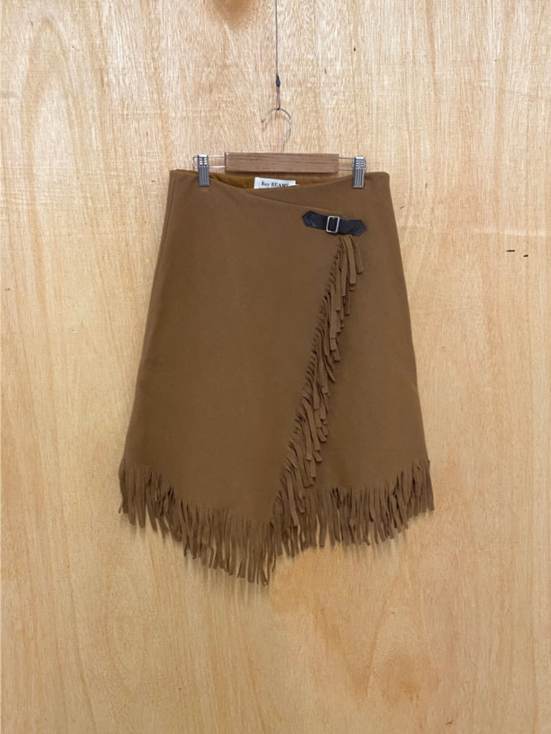 RAY BEAMS fringe wool skirt 빔즈 프린지 스커트 상품이미지2