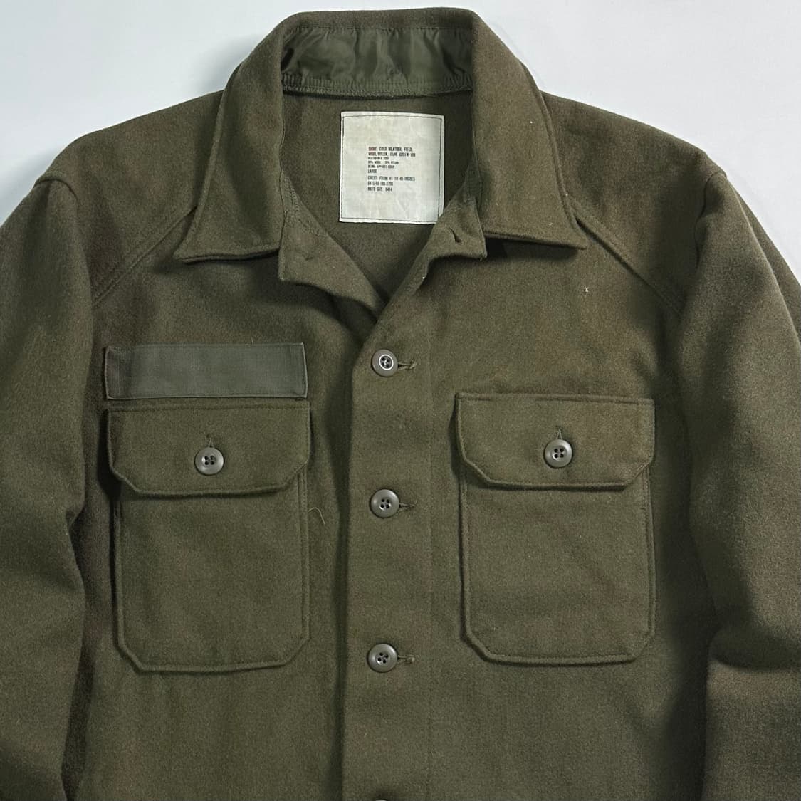 80s Og 108 울 셔츠 상품이미지3