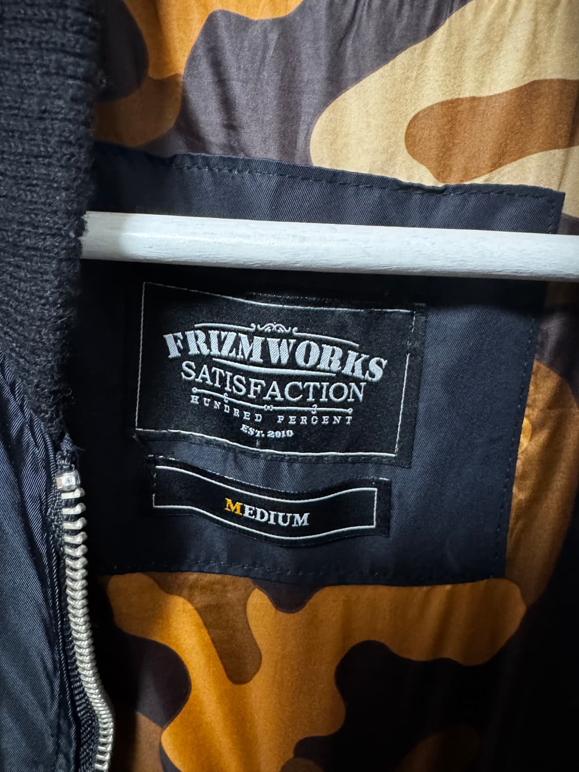 Frizmworks 블랙 항공 ma-1 점퍼  상품이미지3