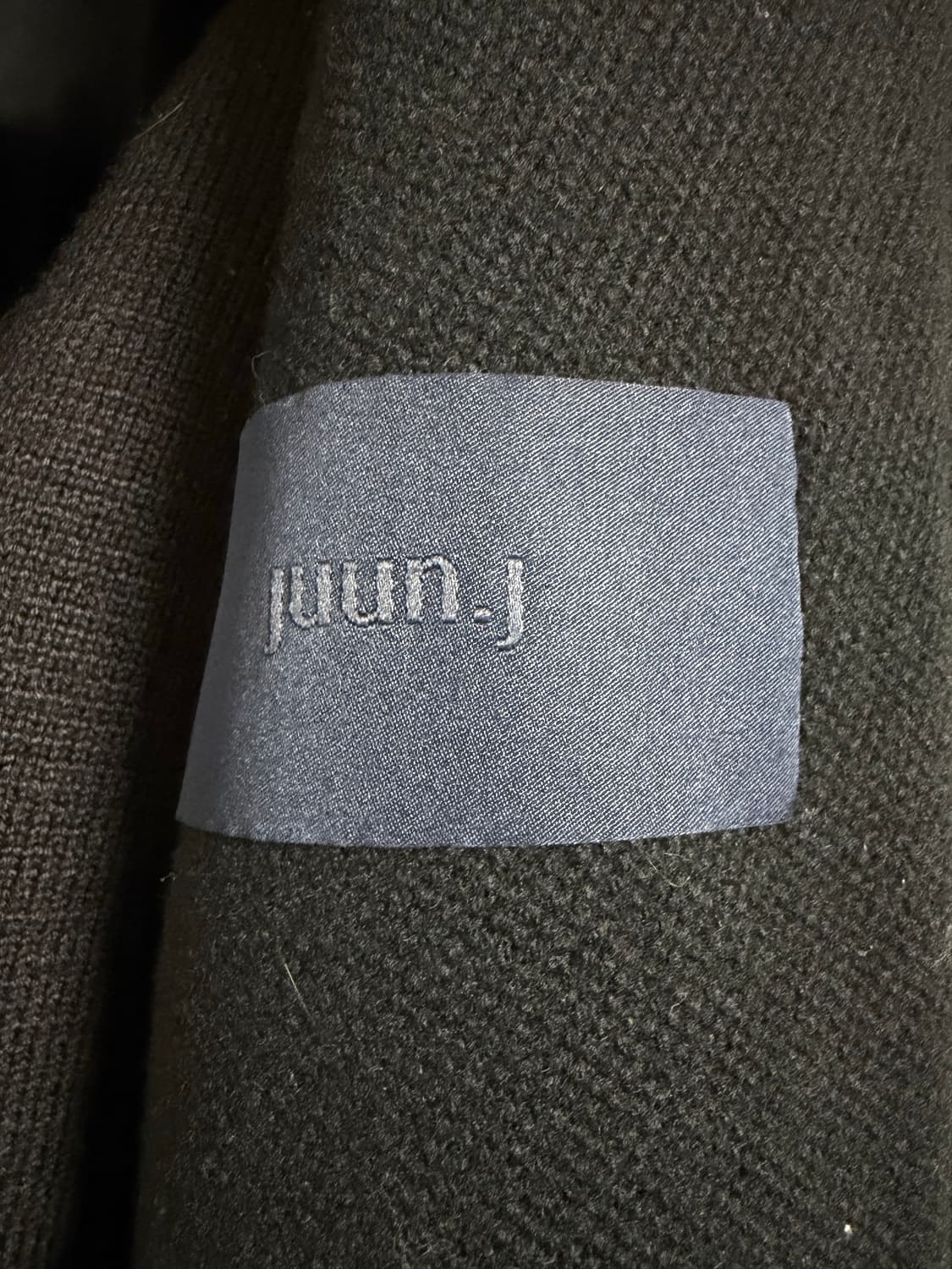 25FW 준지 니트레이어드 숏코트 44 상품이미지2