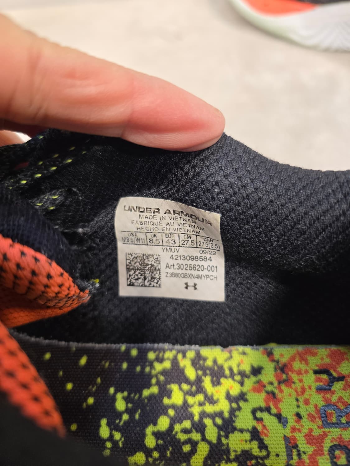 언더아머 커리 10 농구화 275mm 상품이미지7