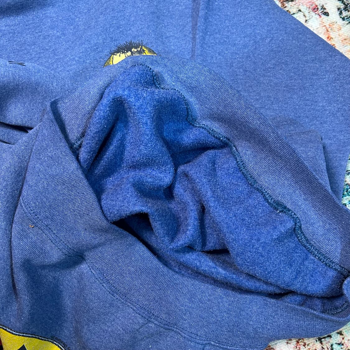 [M] 90s Tultex 프린팅 기모 스웻셔츠 상품이미지5