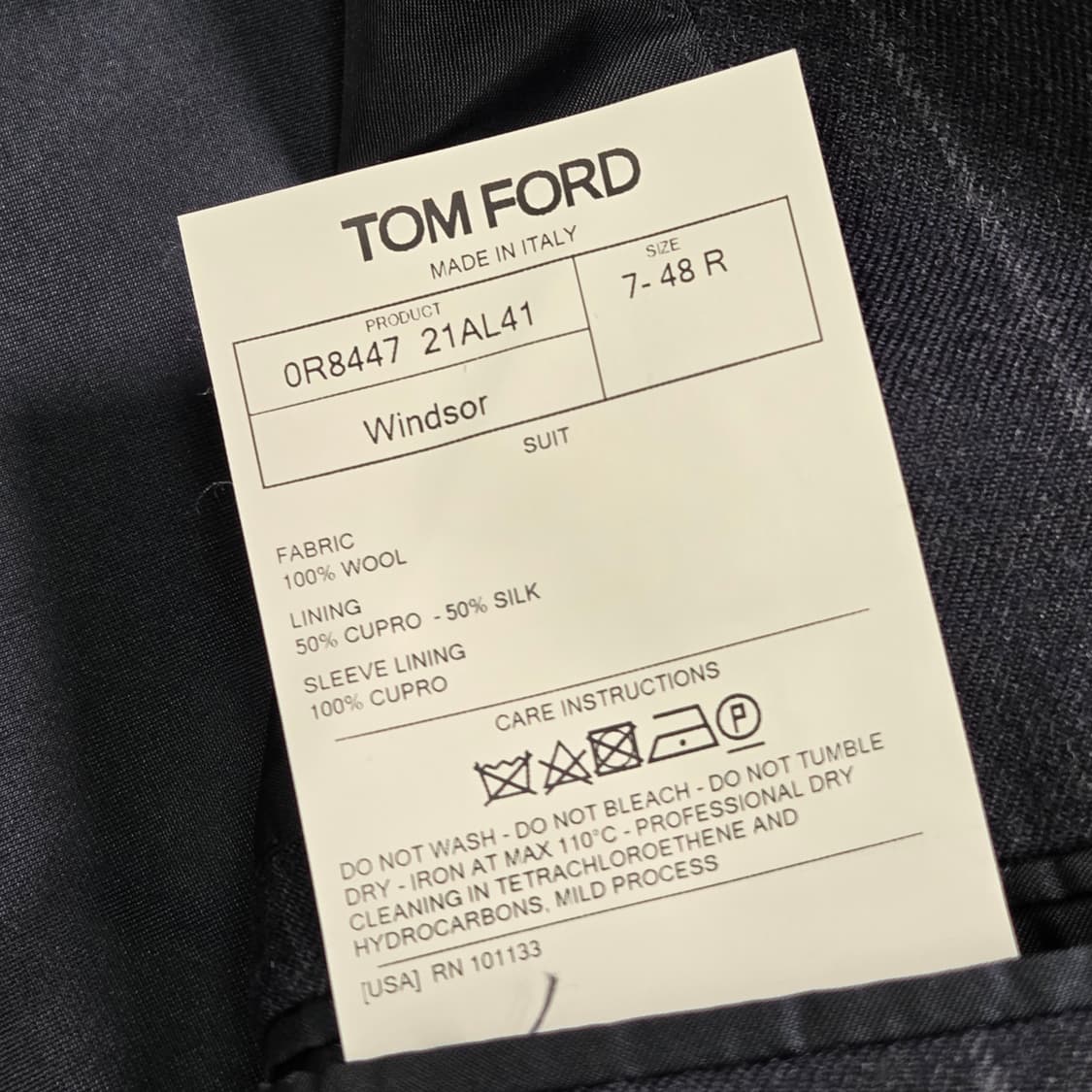 TOM FORD WINDSOR SUIT 톰포드 윈저 수트 (48) 상품이미지4