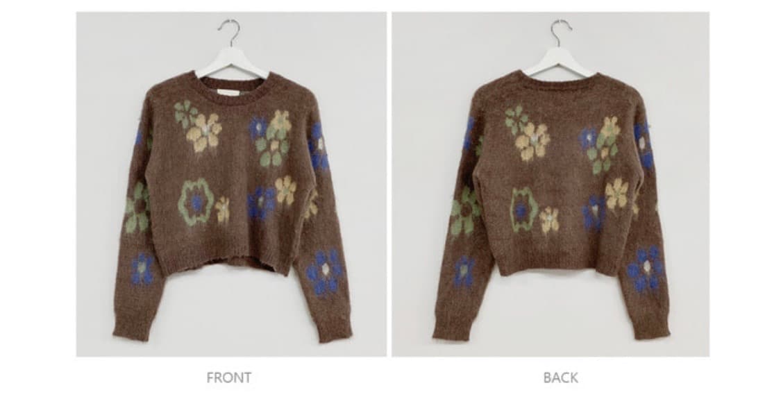 pingnugget 플라워 니트 상품이미지5