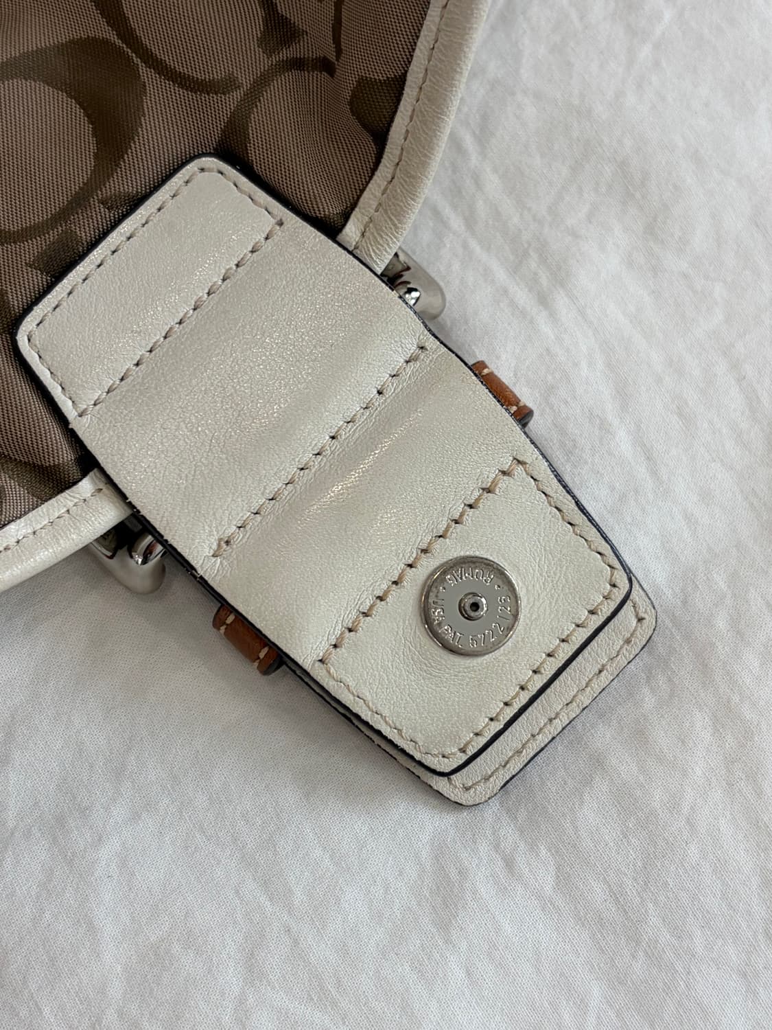 [Coach] 빈티지 소호백 화이트 상품이미지9