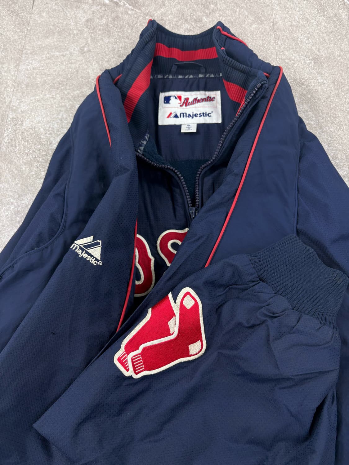 Majestic Boston Baseball Jacket    상품이미지3
