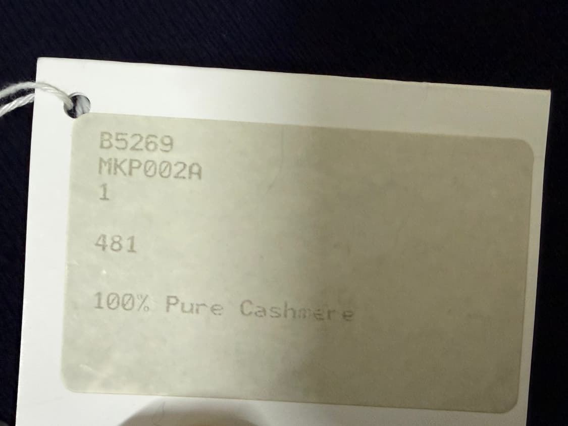 톰브라운 네이비 사선완장 캐시미어 반팔 카라니트  1사이즈. 꼭 구매하실 상품이미지7