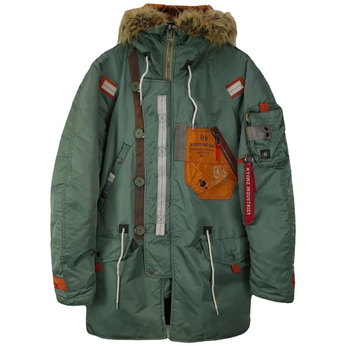 [엑스톤즈] N3B 밀리터리 파일럿 파카 패딩 M18533 상품이미지2