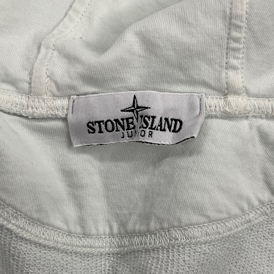 [정품] 스톤아일랜드 화이트 후드집업 b18 상품이미지5
