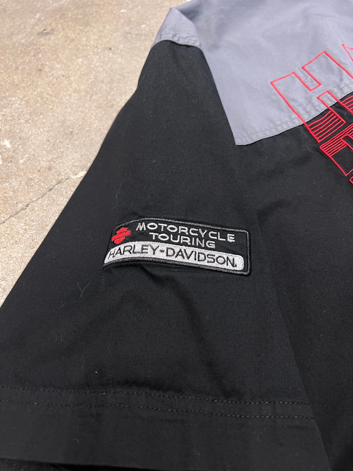 할리데이비슨 모터사이클 빅로고 반팔셔츠 상품이미지5