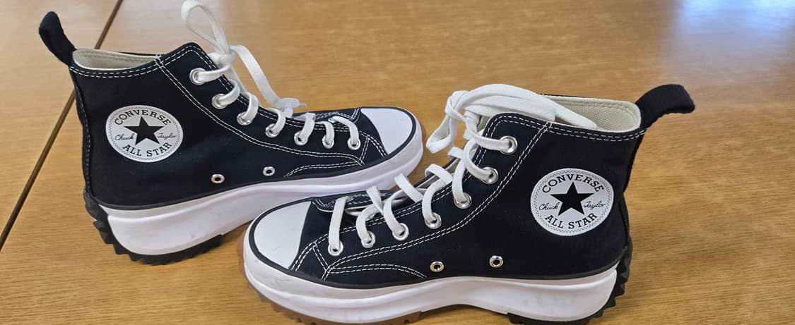 컨버스 런스타 하이크 하이 블랙 판매 상품이미지1