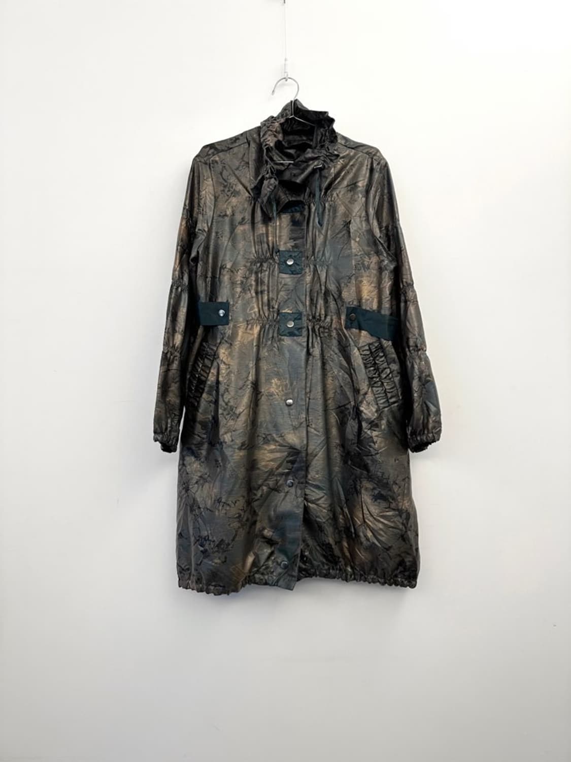 Forest sharp wrinkled jacket / green 상품이미지1