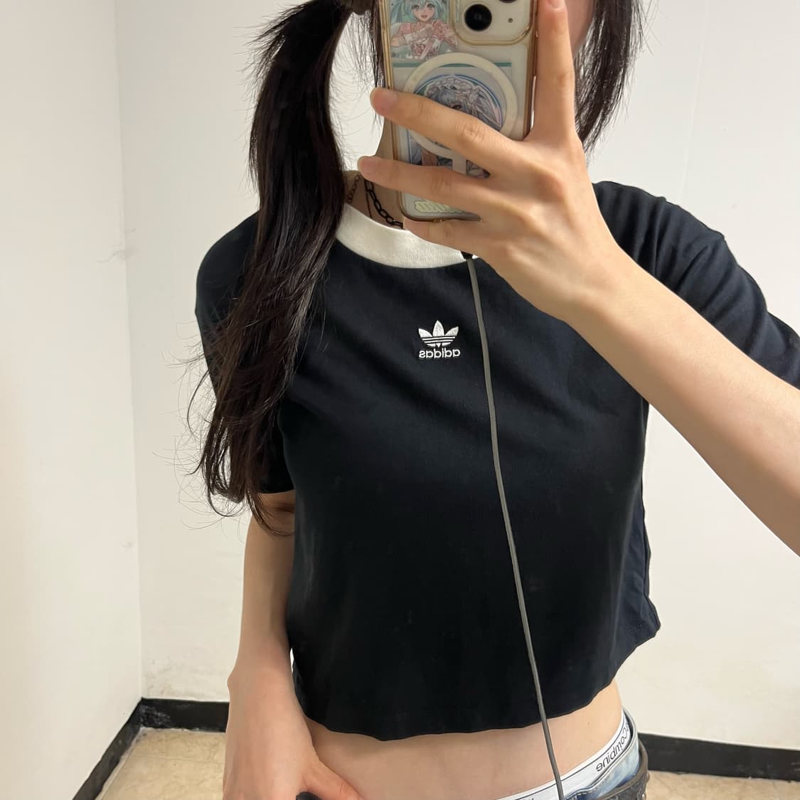 Adidas Firebird Ringer T-Shirt 상품이미지3