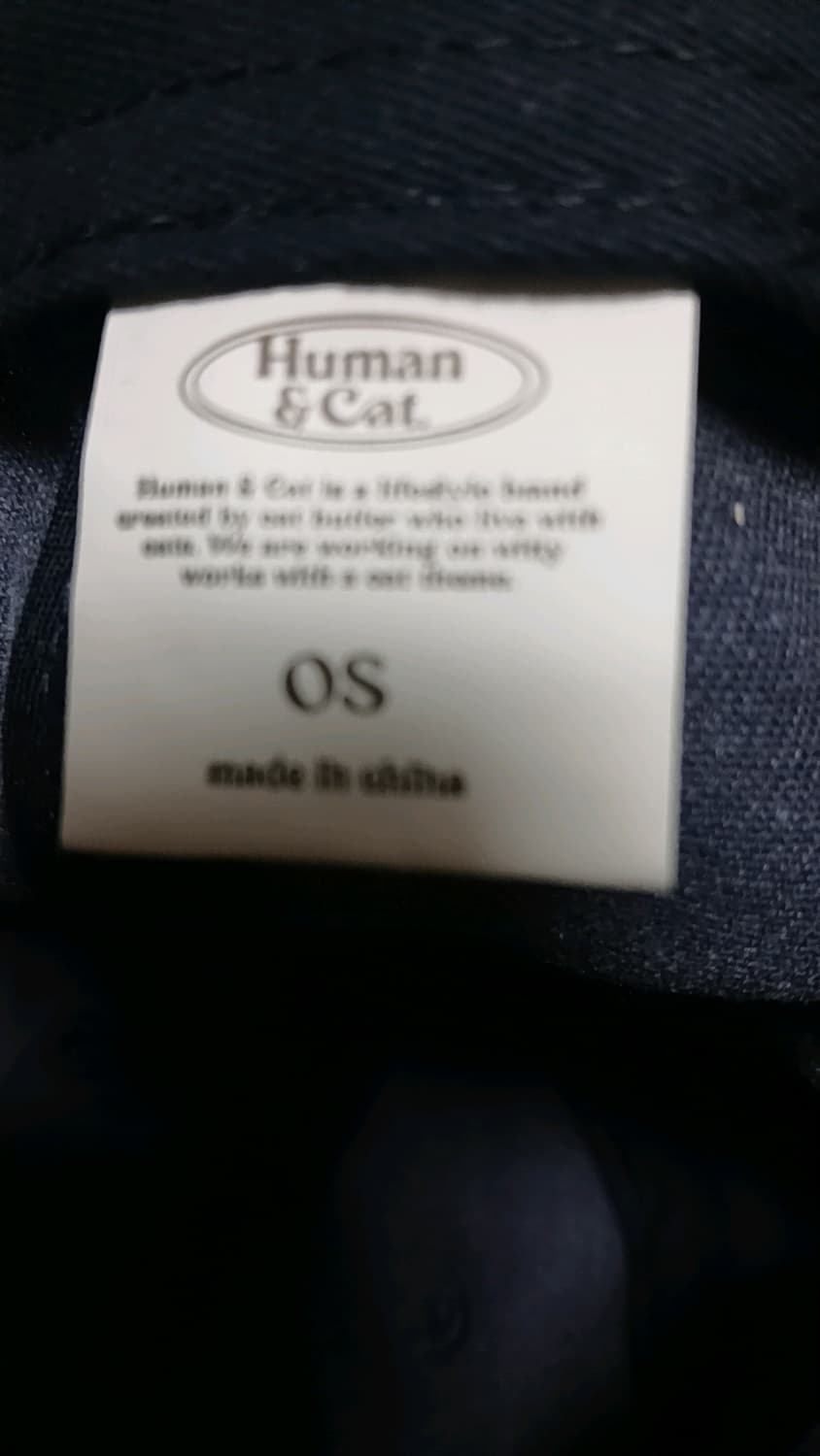 휴먼앤캣 워시드 볼캡 네이비 상품이미지2