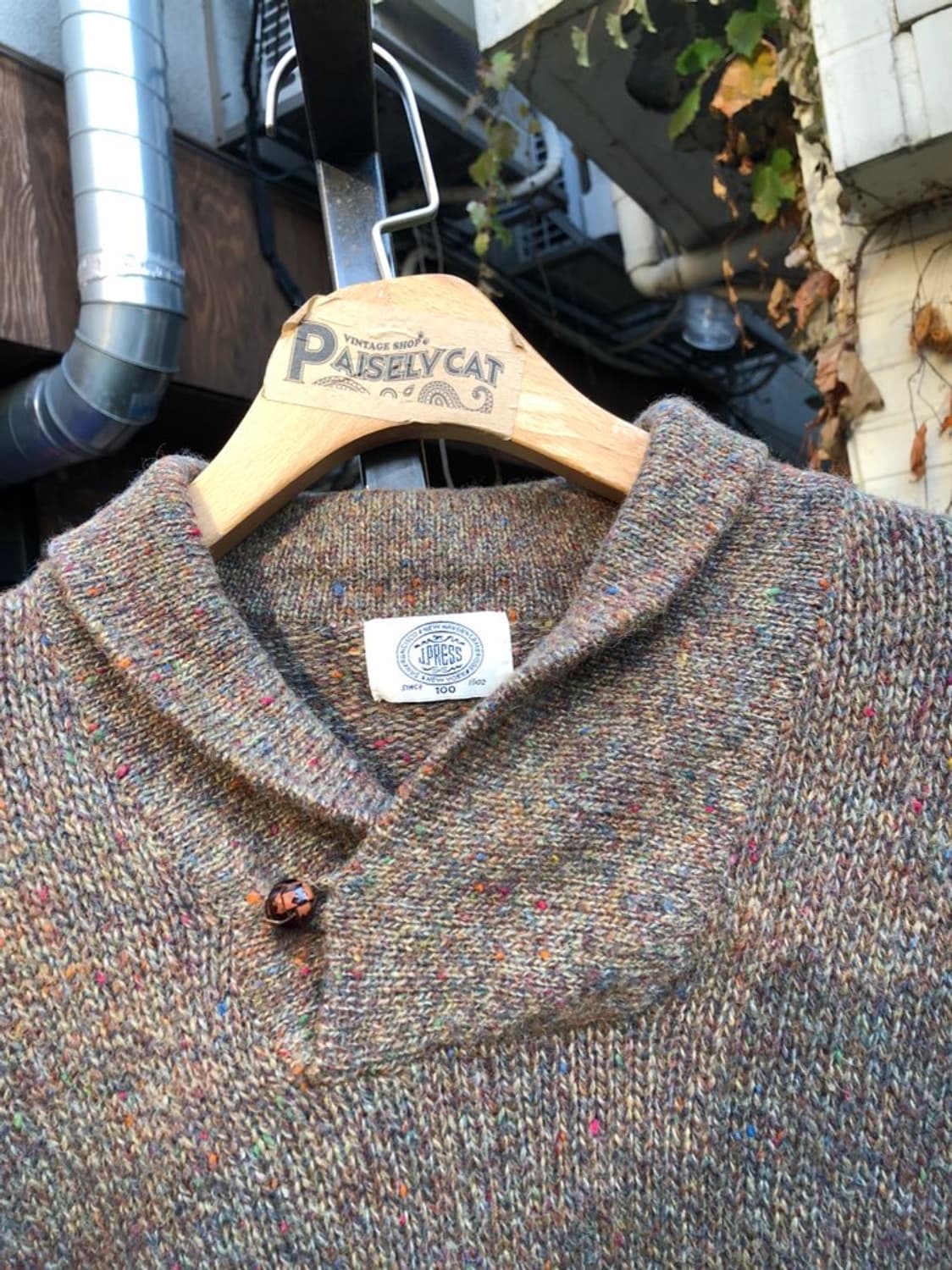 제이프레스 숄카라 니트 상품이미지5