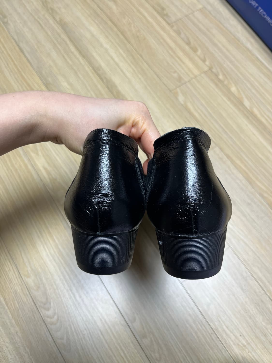(새상품) HANGTEN 행텐 5.5cm 큐빅 구두 245 상품이미지5