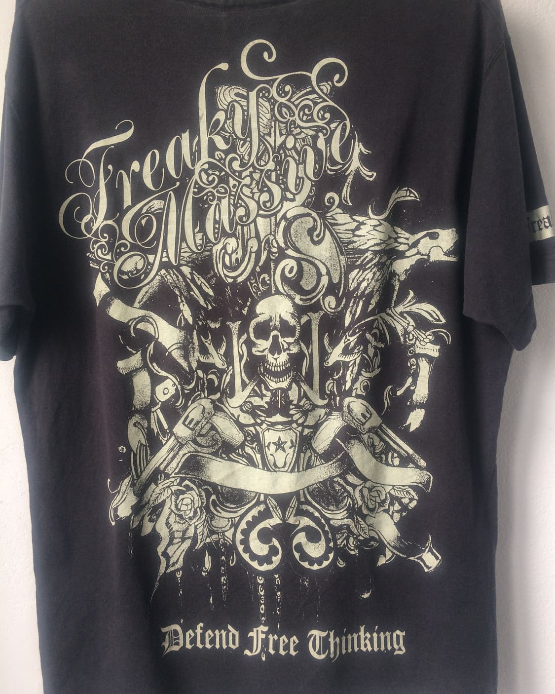 Back printing point t shirt 상품이미지4