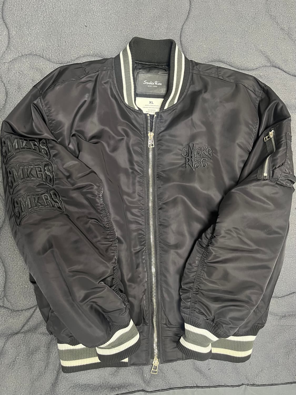 [XL] 스모크라이즈 MA1 마원 봄버 항공점퍼 자켓 상품이미지1