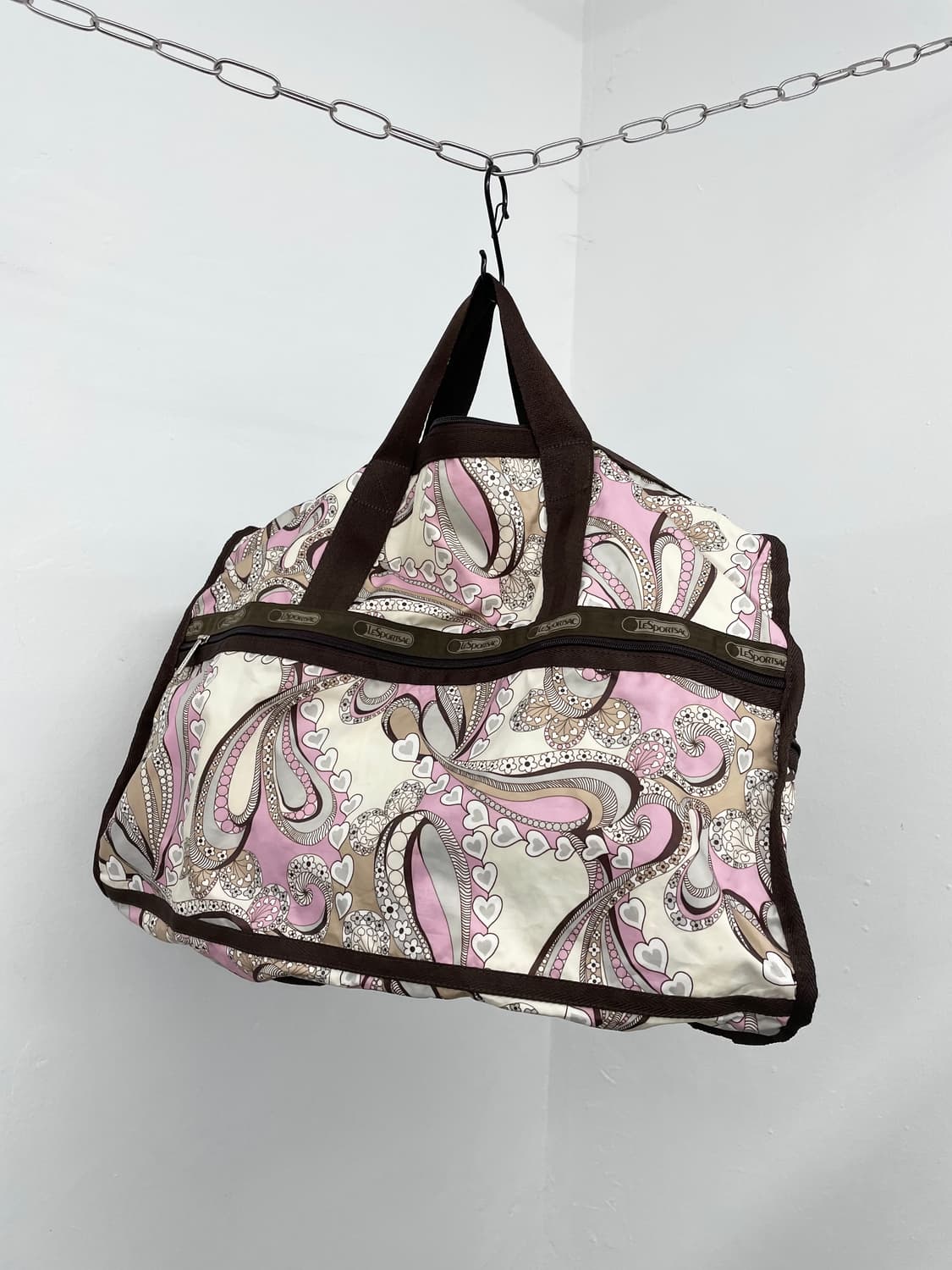 레스포삭 딸기초코 페이즐리 2way 보스턴백 상품이미지7