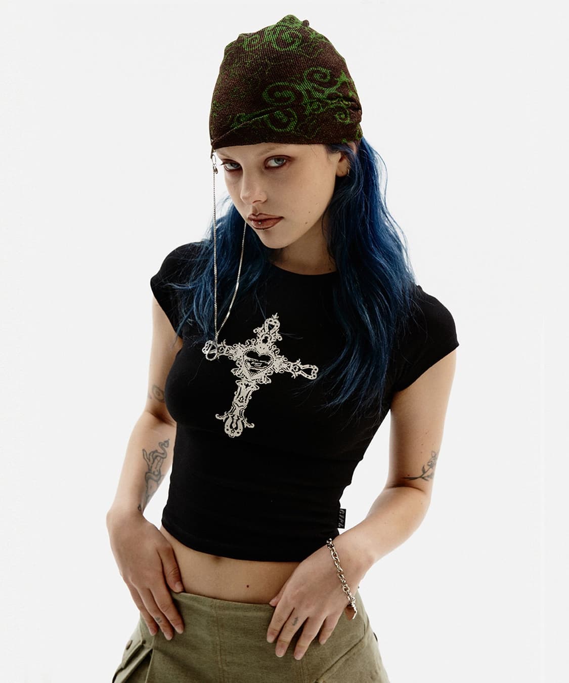 expierd girl 익스파이어드걸 앤틱 크로스 티 상품이미지2