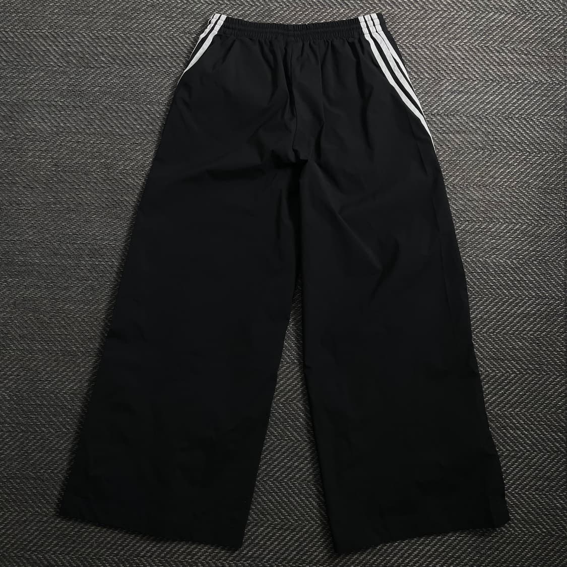 아디다스 신형 와이드 우븐 트랙 팬츠 블랙y 4176 상품이미지5