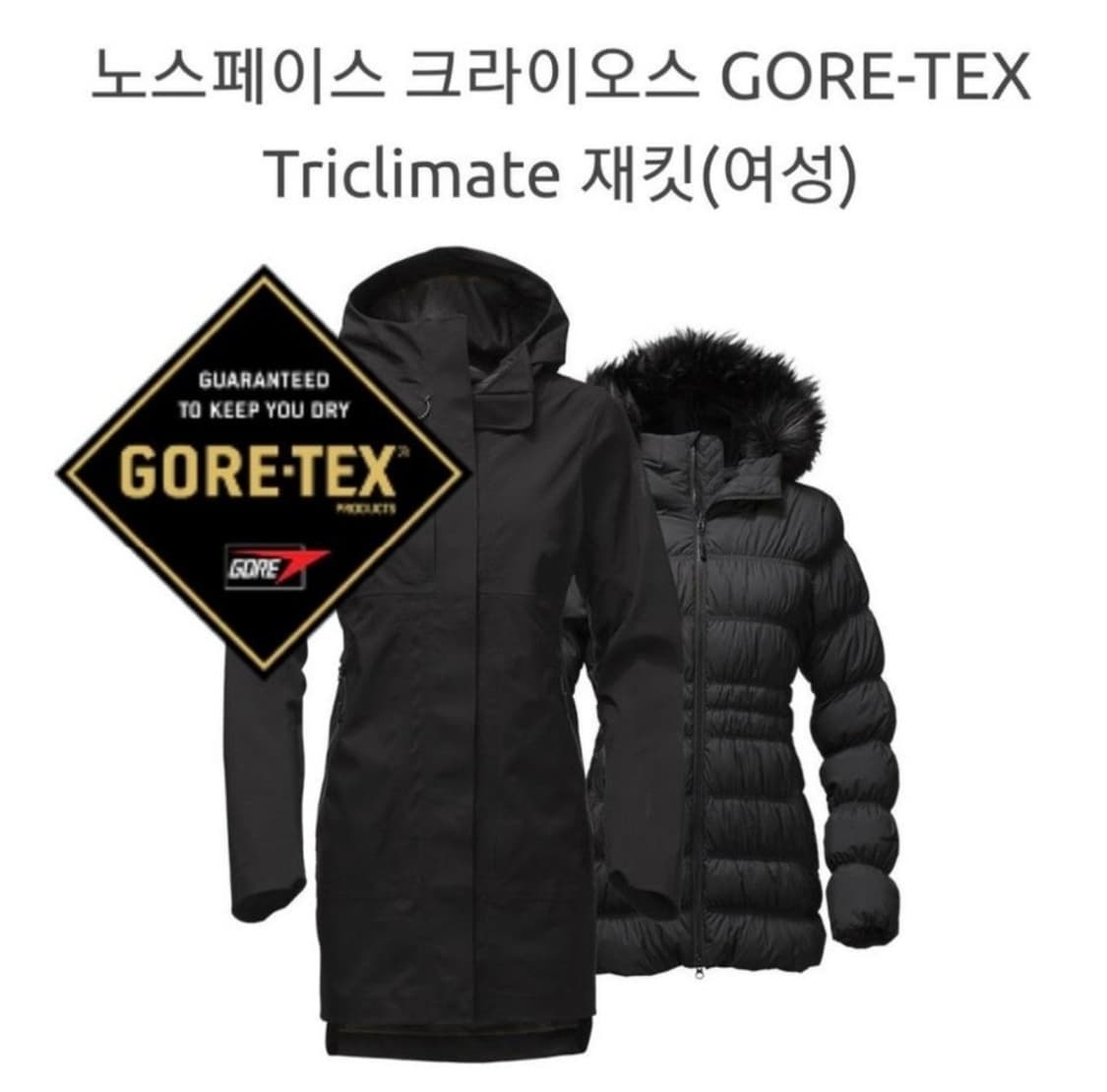 TNF 노스페이스 (W) 크라이오스 고어텍스 자켓  상품이미지4