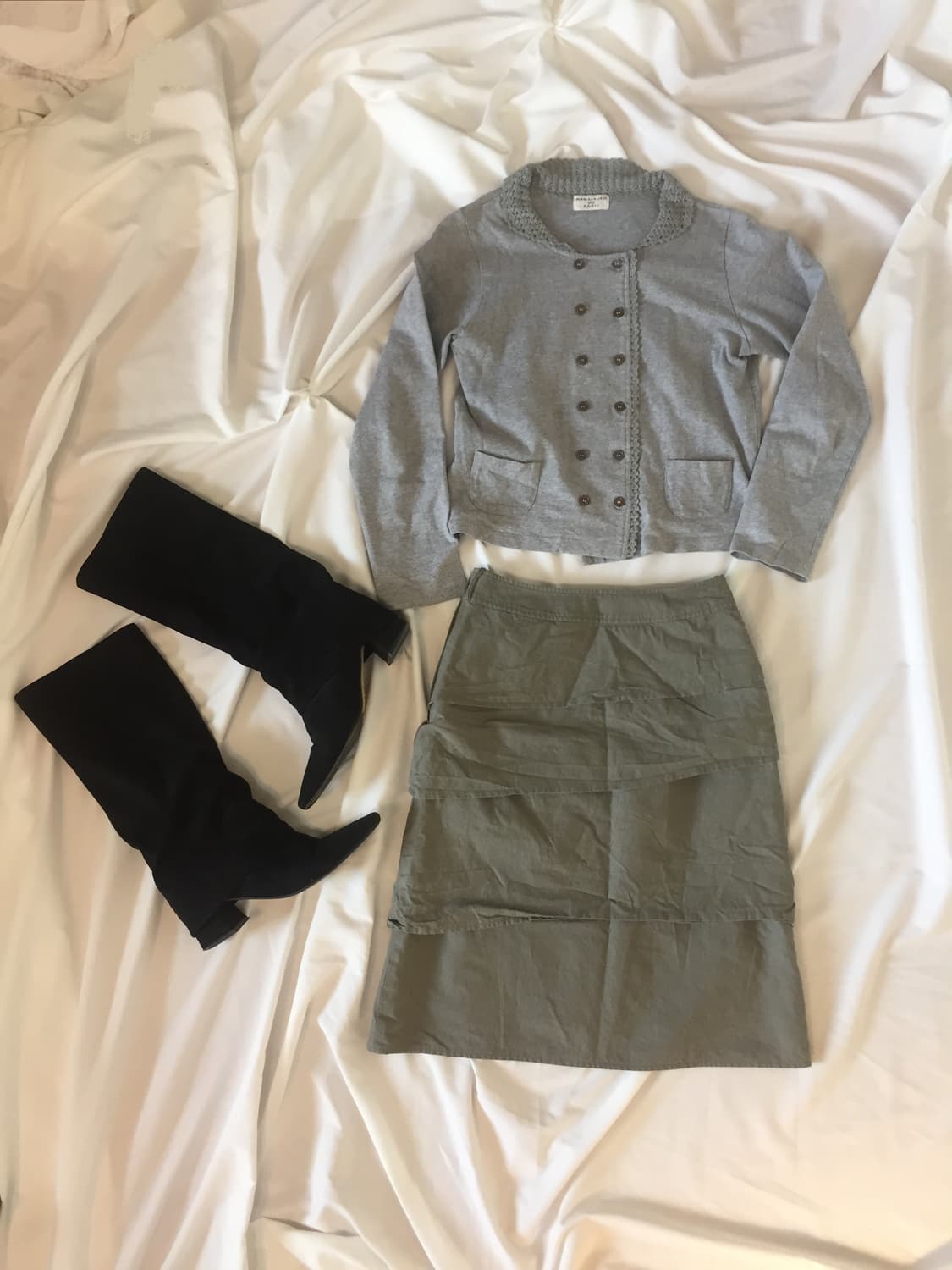 MAMAIKUKO DE PARIS 더블버튼 가디건 상품이미지5