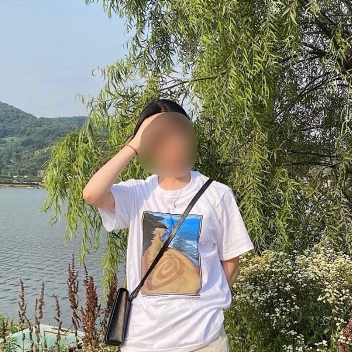 (M) 스투시 S 비치 프린팅 반팔 상품이미지6