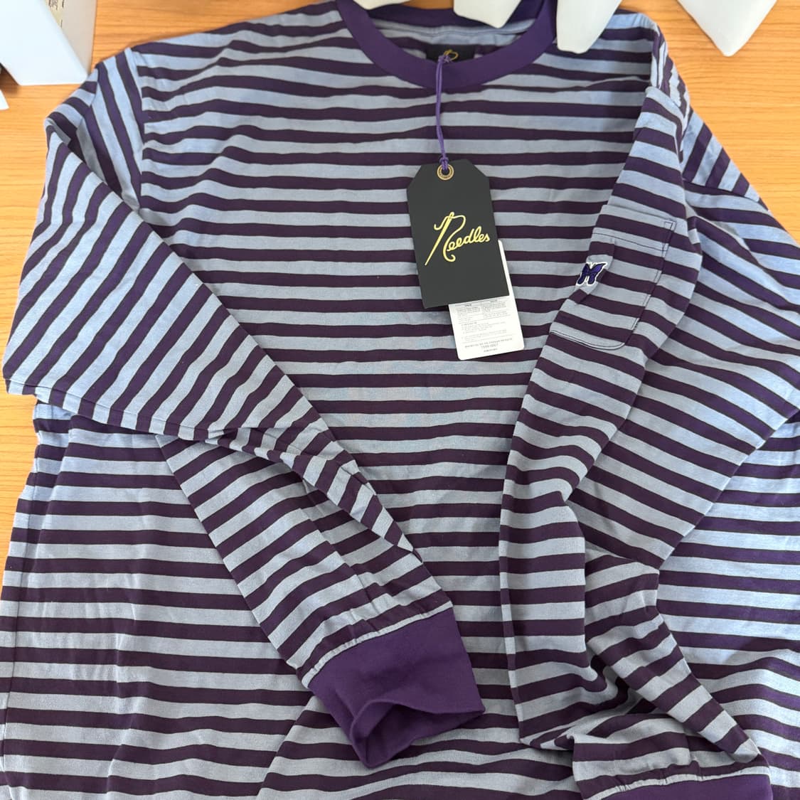 니들스(needles) 스트라이프 롱슬리브 상품이미지5