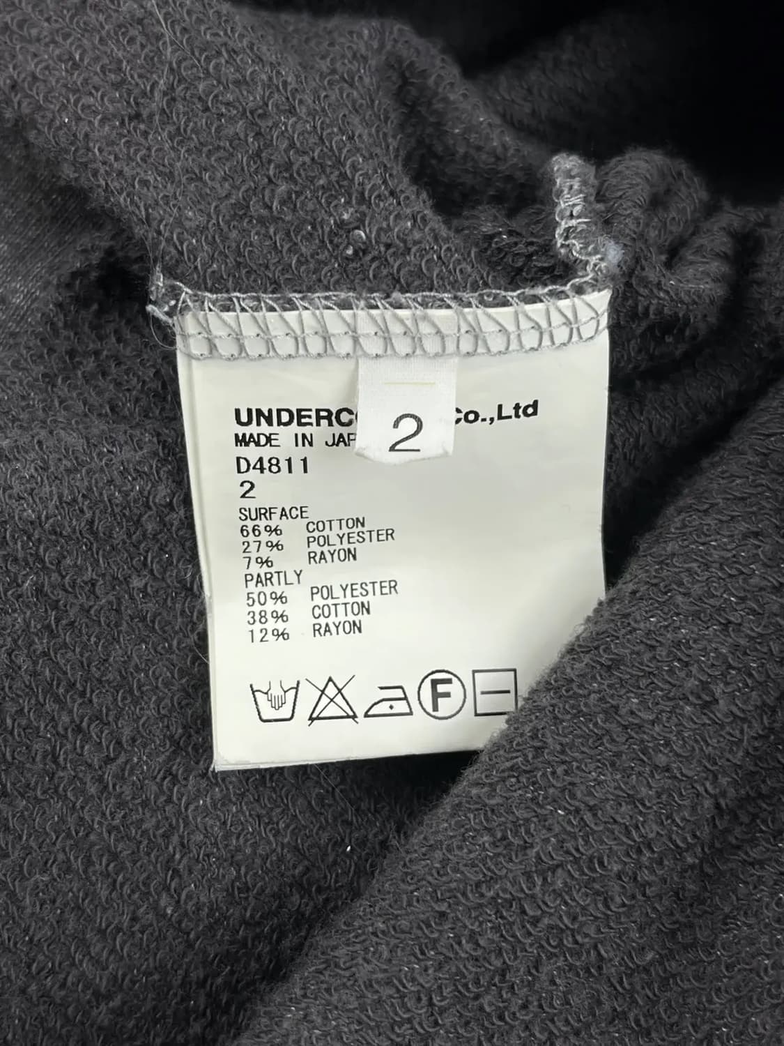 언더커버 09aw 풀 지퍼 ma-1 후드집업 상품이미지4