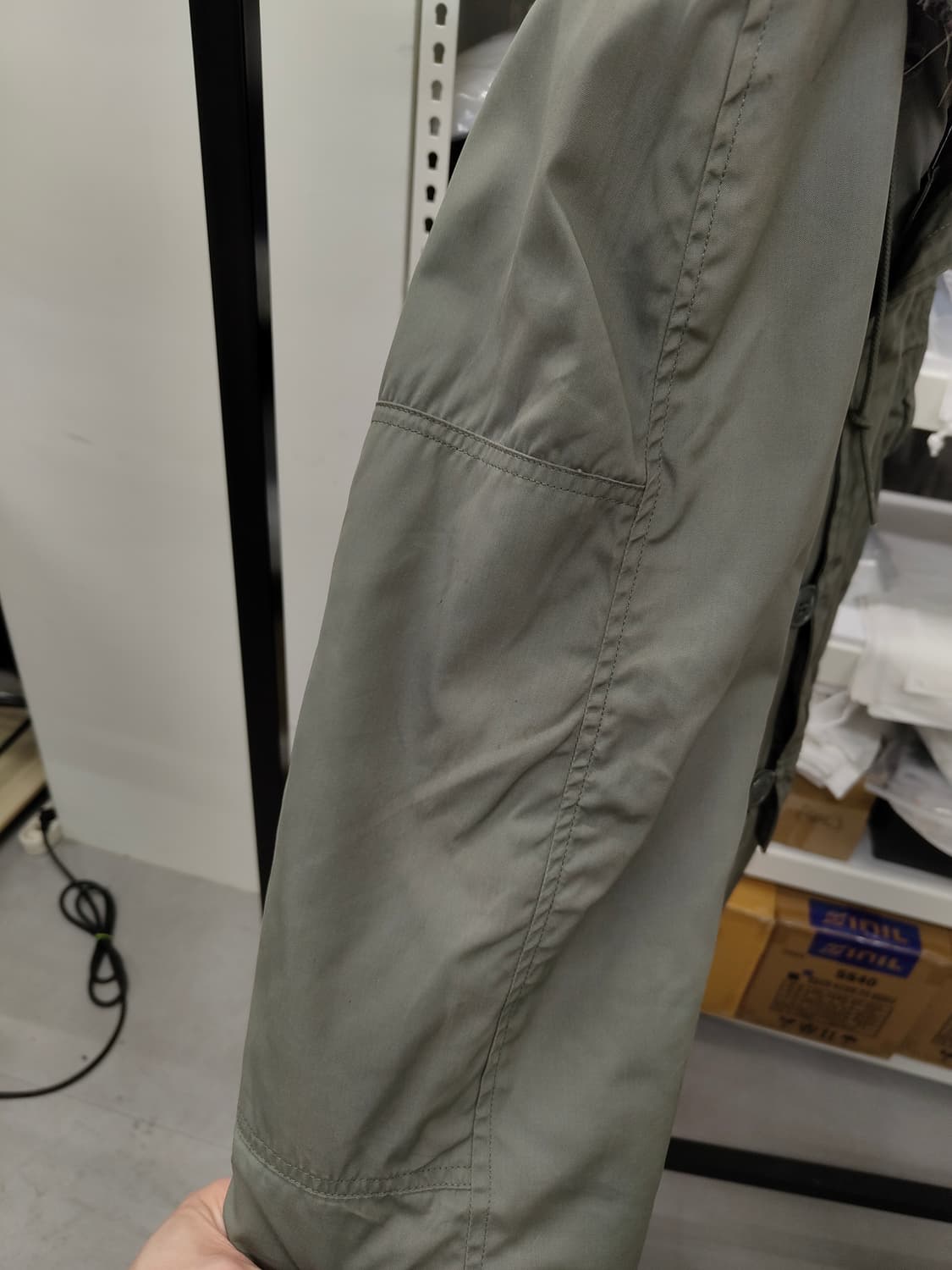 69년 생산 스카이라인 n3b 코튼 울파일 상품이미지5