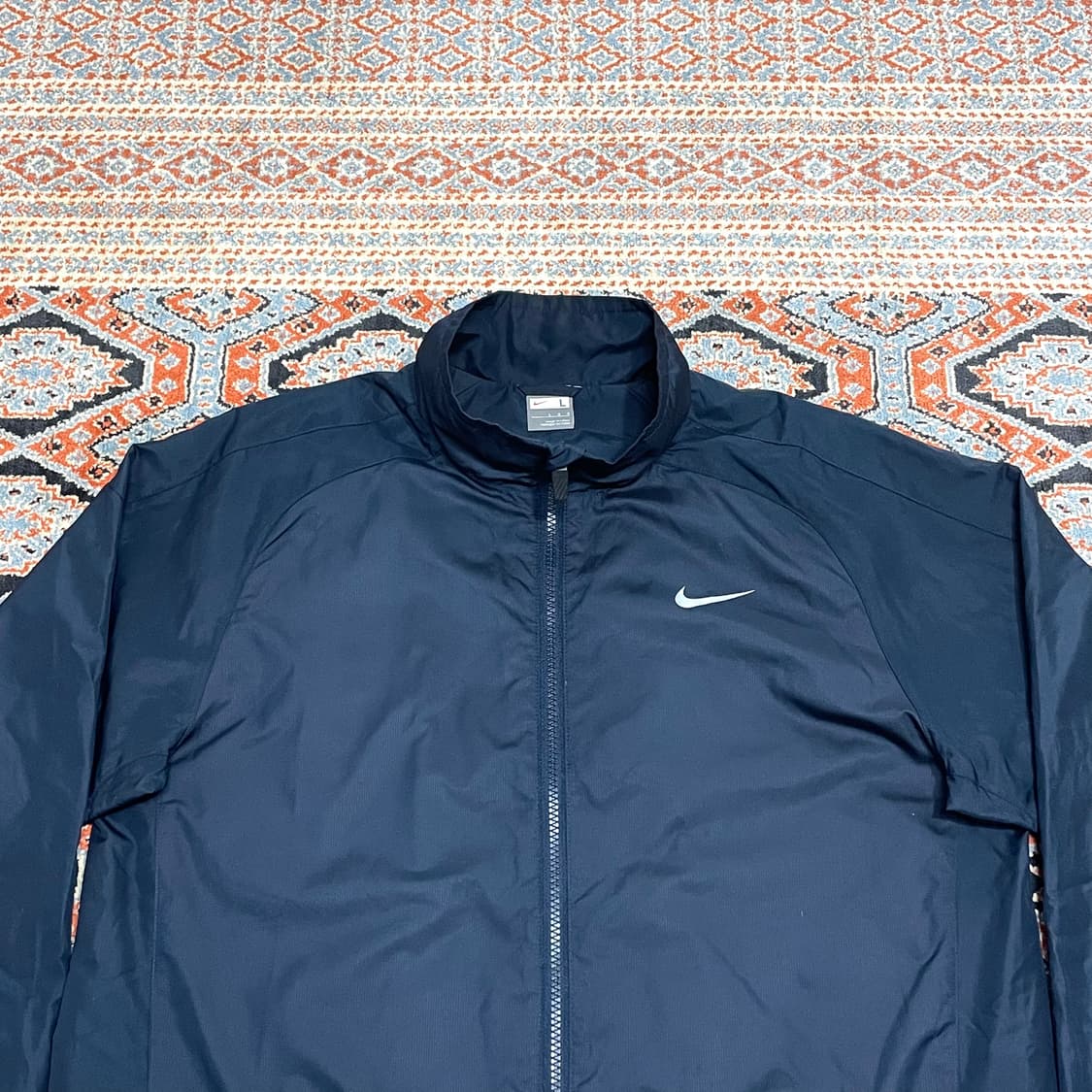 나이키 네이비 윈드브레이커 바람막이 남성L 상품이미지2