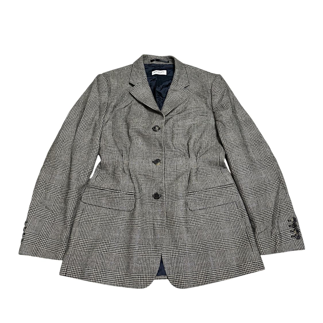 DRIES VAN NOTEN HOUND TOOTH CHECK BLAZER 상품이미지1