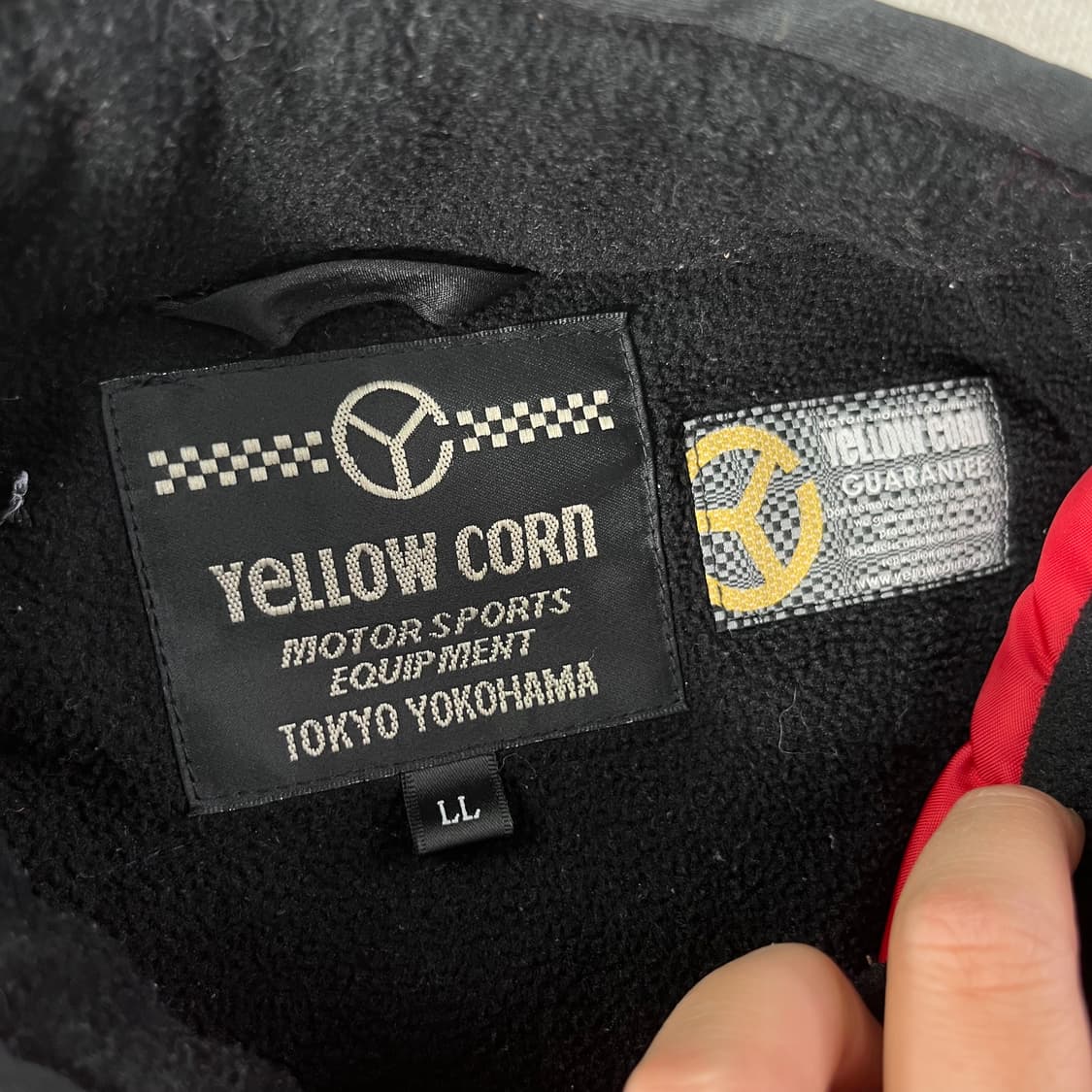 100 옐로우콘 나일론 레이싱 자켓 상품이미지4