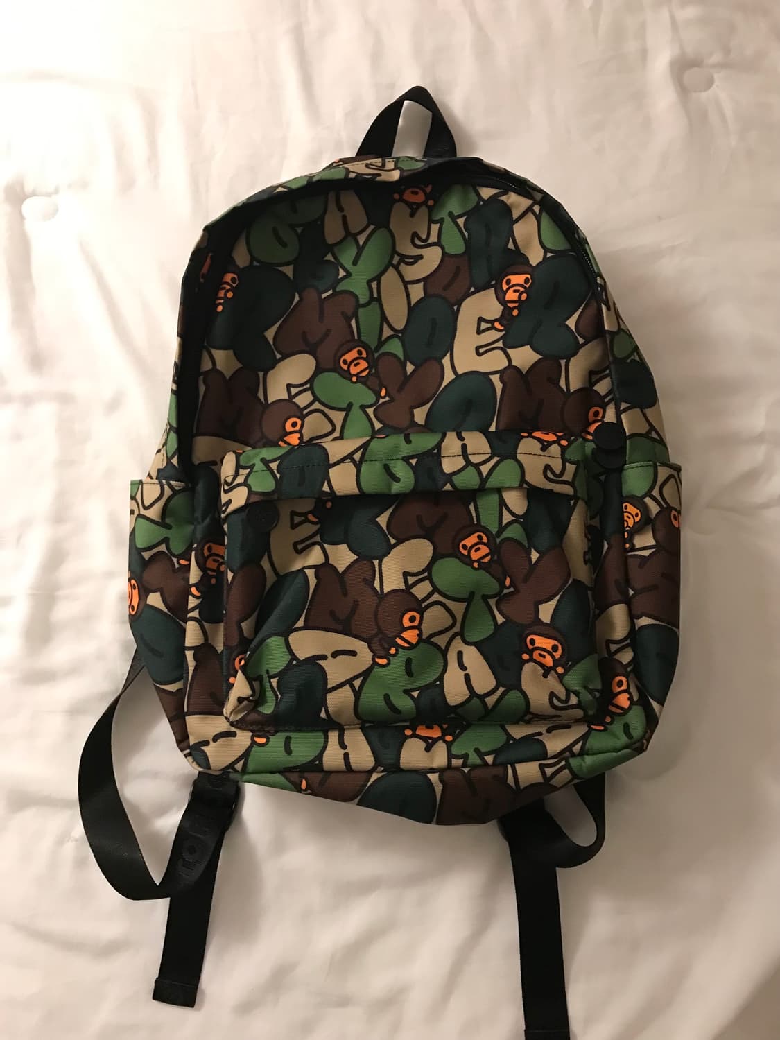 Bape 베이프 베이비 마일로 미디움 백팩 그린 상품이미지2